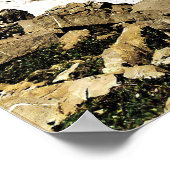 スイスの山と湖 ポスター (角)