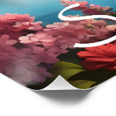 スイスの山岳湖旅行ポスター ポスター (コーナー)