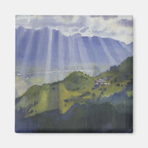 スイスの山景色(Serebriakova)