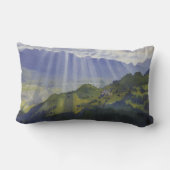 スイスの山景色(Serebriakova) ランバークッション (裏面)