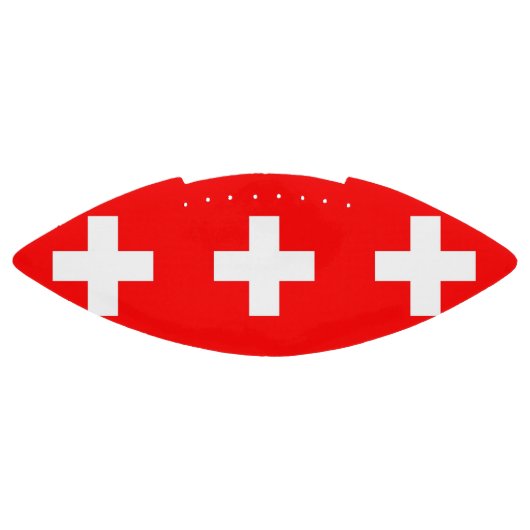 スイスの愛国的なアメリカンフットボール国旗 アメリカンフットボール (パネル)