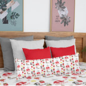 スイスの旅行アイコンのパターン ボディピロー