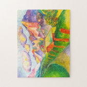 スイスの景色 ジグソーパズル (縦)