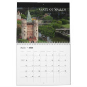  スイスの歴史的建物暦 カレンダー (3月 2026)