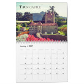  スイスの歴史的建物暦 カレンダー (1月 2027)