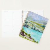 スイスの湖と山絵を描の山 プランナー手帳 (ディスプレー)