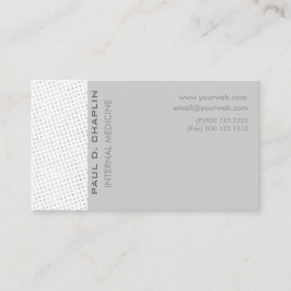 スイスの点のミニマルでエレガントな専門の刃の鋭い 名刺