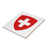 スイスの紋章付き外衣-スイス連邦共和国の記念品 タイル (側面)