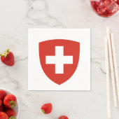 スイスの紋章 スタンダードカクテルナプキン (インサイチュ)