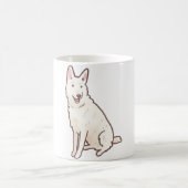 スイスの羊飼い座り コーヒーマグカップ (中央)
