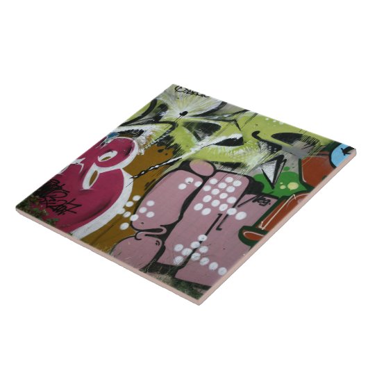 スイスの落書き タイル (側面)