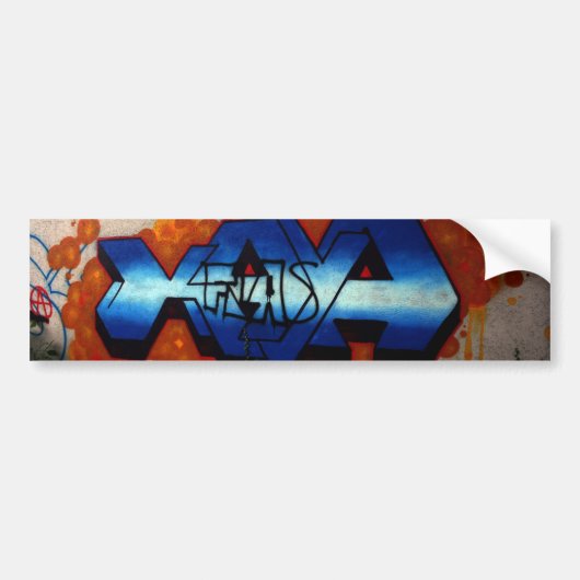 スイスの落書き バンパーステッカー (正面)