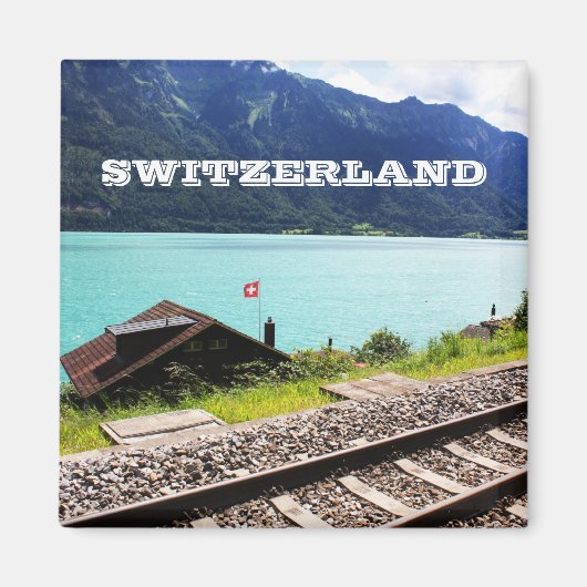 スイスの鉄道 マグネット (正面)