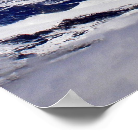 スイスの雲の海のマターホルン ポスター (角)