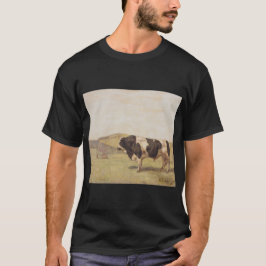 スイスの風景の中の牛（Ferdinand Hodler著） Tシャツ