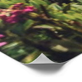 スイスの風景の写真トゥルーブシー ポスター (角)