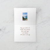 スイスの風景グリーティングカード カード (内部)