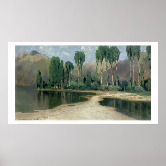 スイスの風景 ポスター (正面)