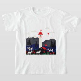 スイスの風景 Tシャツ