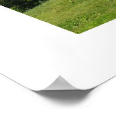 スイスの高山景観 ポスター (角)