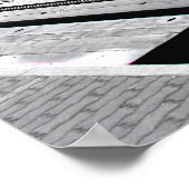 スイスのJungfraubahn列車 ポスター (角)