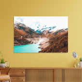 スイスのLac de MoiryでCanvas Print キャンバスプリント (インサイチュ (リビング))