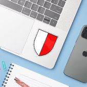 スイスのPayerneコート シール (ノートパソコンとiPhone)