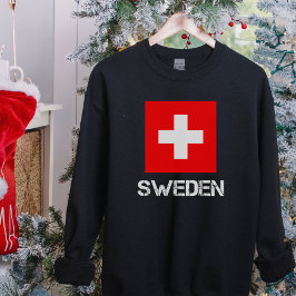 スイスまたはスウェーデン国旗?同じじゃない? Tシャツ