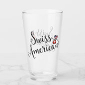 スイスアメリカントラインハート タンブラーグラス (正面)