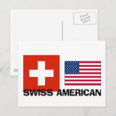 スイスアメリカン ポストカード (正面/裏面)