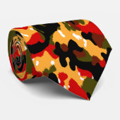 スイスアルパインフラージュ迷彩柄タイ ネクタイ (ロール)
