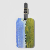 スイスアルパインランドスケープ(by Ferdinand Hodler) ラゲッジタグ (正面縦)