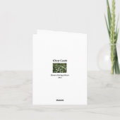 スイスアルプスのチャペル サンキューカード (裏面)