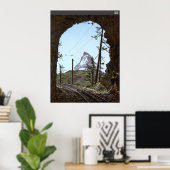 スイスアルプスのマターホルン山 ポスター (ホームオフィス)