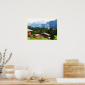 スイスアルプスの夏 ポスター (キッチン)