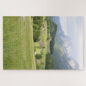 スイスアルプスの美しい写真 ジグソーパズル (横)