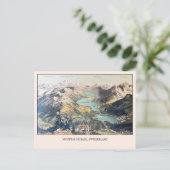 スイスアルプスビュームオッタスムラグル空白のヴィンテージ ポストカード (スタンド正面)