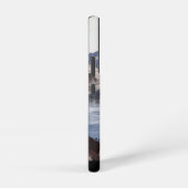 スイスアルプスヴィンテージトラベル |手書きの名前 SAMSUNG GALAXYケース (右側面)