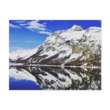 スイスアルプス葉書