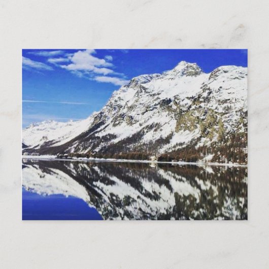 スイスアルプス葉書 ポストカード (正面)