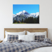 スイスアルプス キャンバスプリント (インサイチュ (寝室))