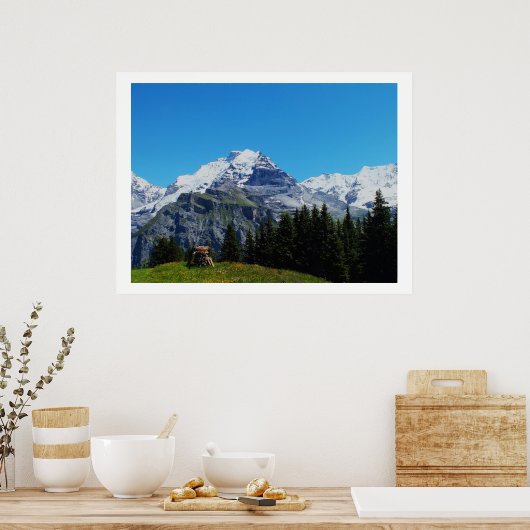 スイスアルプス ポスター (キッチン)
