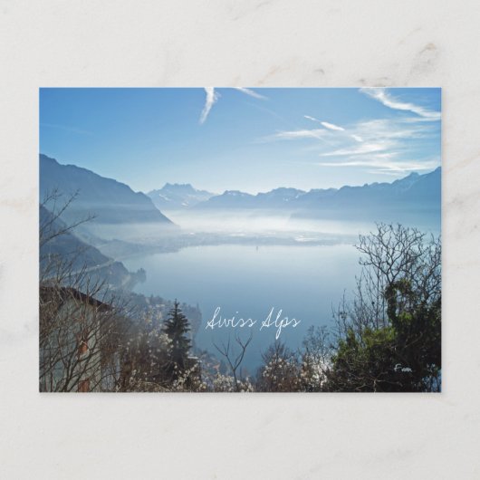 スイスアルプス ポストカード (正面)