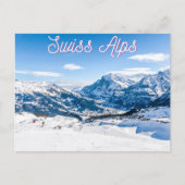 スイスアルプス ポストカード (正面)