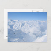 スイスアルプス ポストカード (正面/裏面)