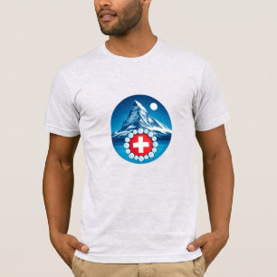 スイスアルプス - マッターホルン Tシャツ