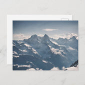 スイスアルプス(6) ポストカード (正面/裏面)