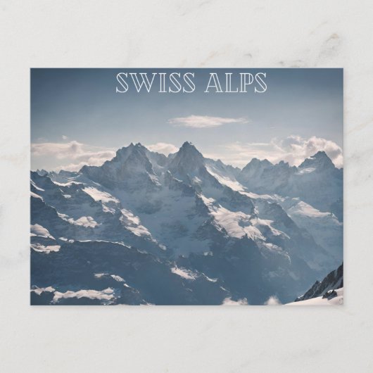 スイスアルプス(7) ポストカード (正面)