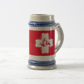 スイスアルプスMatterhorn – スイス ビールジョッキ (正面右)