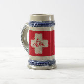 スイスアルプスMatterhorn – スイス ビールジョッキ (正面左)